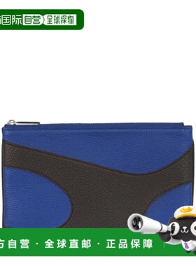 自营salvatore ferragamoCut-Out Pebbled Leather Phone Pouch -