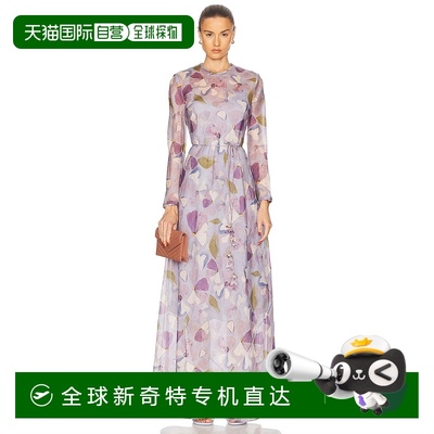 1小时内可退 香港直邮潮奢 ZIMMERMANN 女士 Dawning 紧身连衣裙