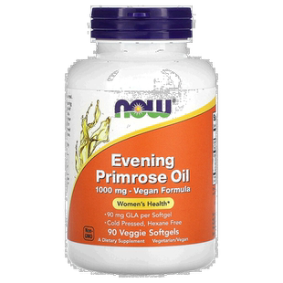 香港直发NOW诺奥月见草精油素食软胶囊90粒