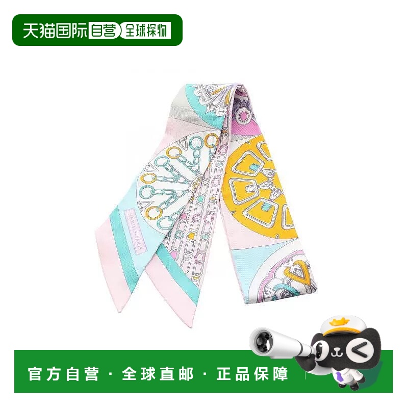 1h可退 日本直邮中古Hermes爱马仕女S级99新scarf围巾丝绸围巾/丝