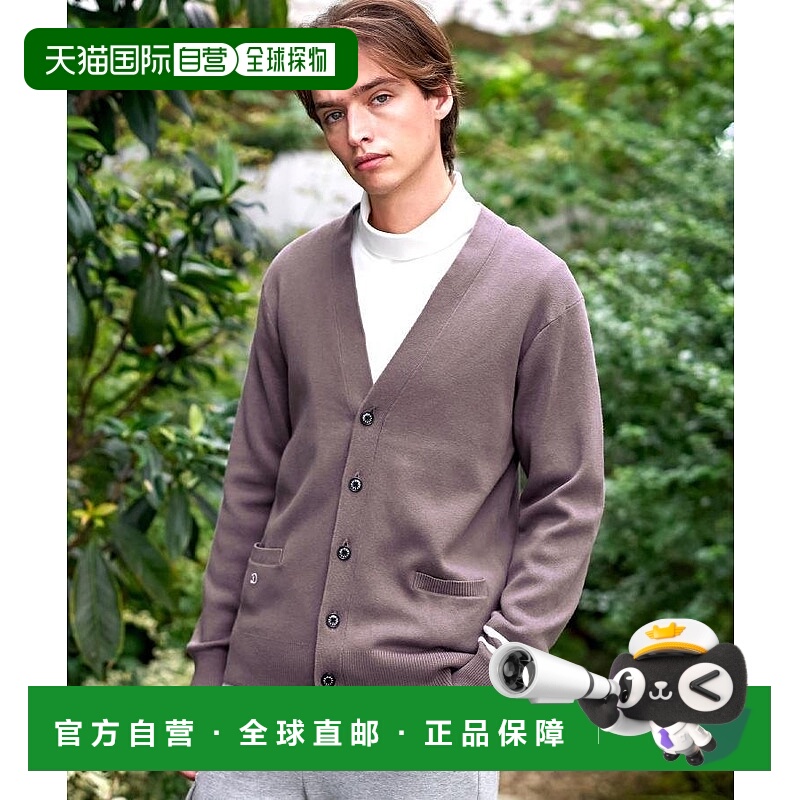 日本直邮DRESSTERIOR 可水洗棉羊绒顺滑开衫内搭毛衣针织衫