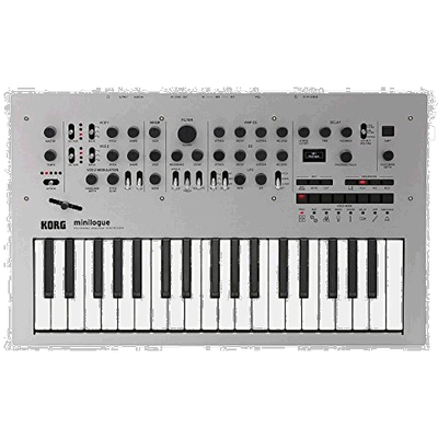 自营｜KORG科音MINILOGUE 37键4复音16步进编程模拟合成器