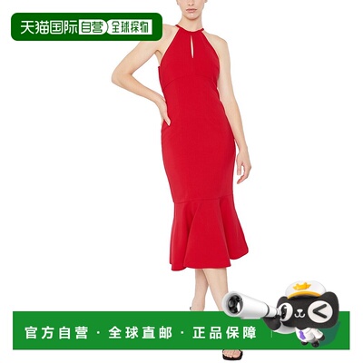 自营 LIKELY Tammio Midi Dress - red 美国奥莱直发服饰连衣裙