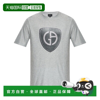 1h可退 香港直邮Giorgio Armani 短袖T恤 GM003192TE20318男装