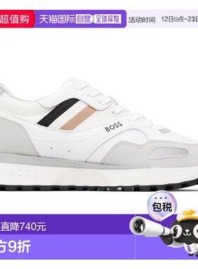 1h可退 香港直邮潮奢 BOSS 波士 男士 白色 Running-Style Hybrid