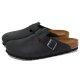 Birkenstock 涂油皮质洞洞鞋 勃肯 潮奢 男士 Boston 中性
