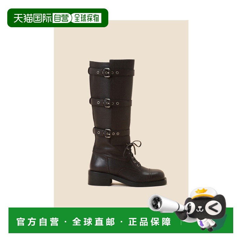 韩国直邮SUECOMMA BONNIE 女士女鞋时装靴 Cocky long boots(brown