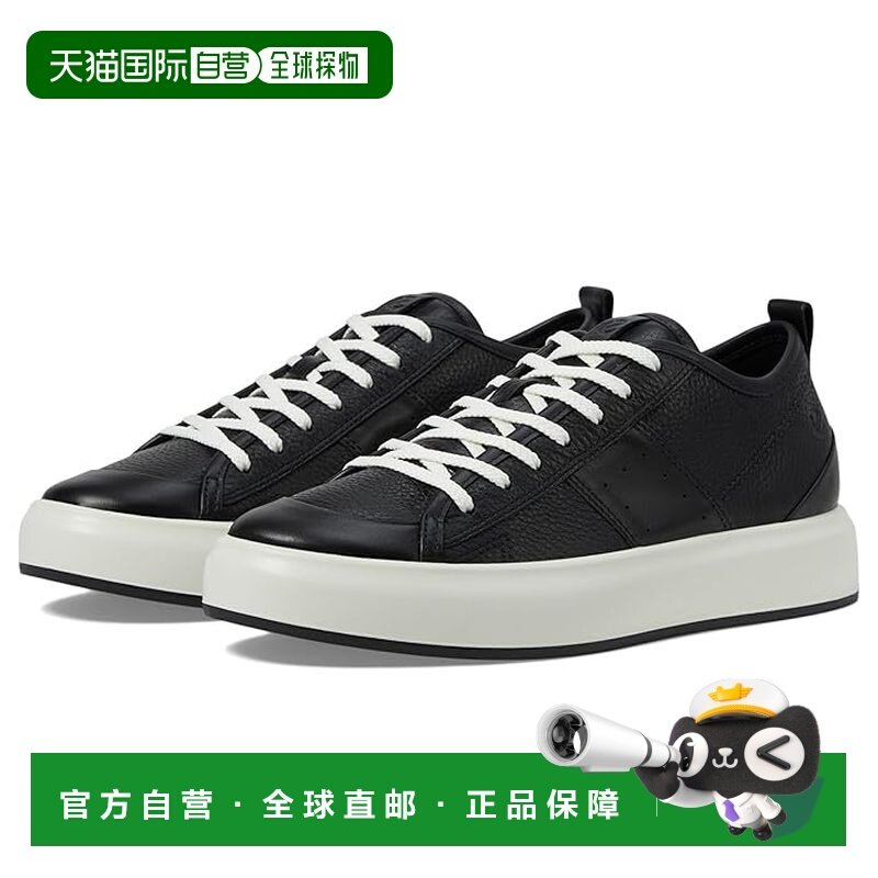 1h可退 香港直邮ecco 爱步 女士 Street Ace 运动鞋 black黑色 舒,运动鞋new,运动休闲鞋,淘宝优惠券,粉丝福利购,淘宝优惠卷