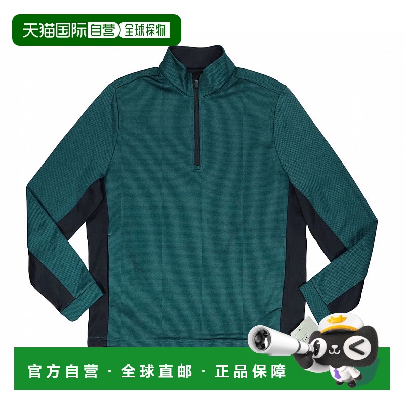 自营pga tourMen's Golf Thermal Stretch 1/4 Zip Pullover Jack