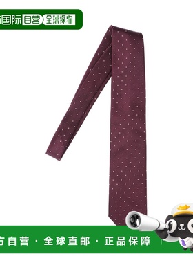 1h可退 香港直邮Tom Ford 汤姆 福特 男士 红色领带 STE001S0230R