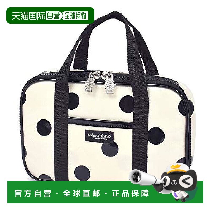 【日本直邮】Colorful Candy Style 缝纫包 圆点/白 N2319300