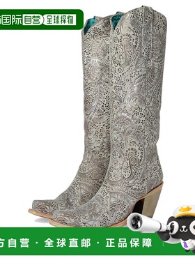 1h可退 【美国直邮】corral 女士 靴子拉链 休闲舒适百搭 正品保