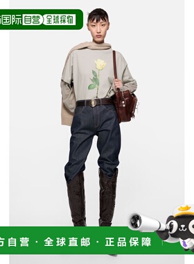 欧洲直邮ACNE(艾克妮)图形叠层T恤