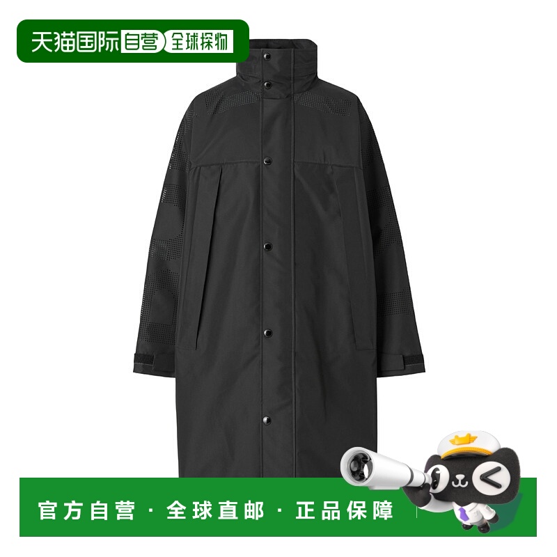 1h可退 香港直邮BURBERRY 男士外套 80510241 SS2022 黑色 冲孔徽
