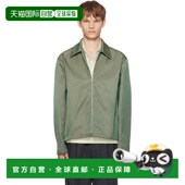 香港直邮Jil 男士 Sander 1h可退 吉尔 桑达 绿色拉链夹克 J61DL0