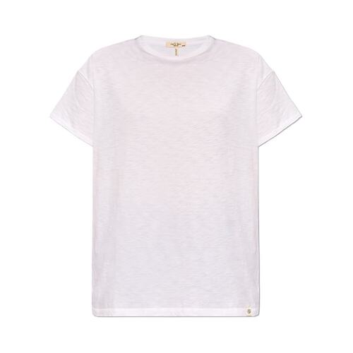 RAG & BONE 女士T恤 WCC23ST059CH59WHITE SS2024