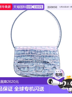 香港直邮Diesel 翻盖单肩包 X08396P8247HA827