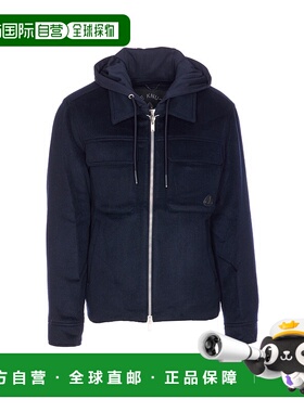 香港直邮MOOSE KNUCKLES 男士外套 M35MW407833 AW2025 蓝色夹克