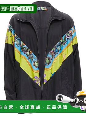 自营 Versace Tresor De La Mer 海星运动夹克 - 黑色 美国奥莱直