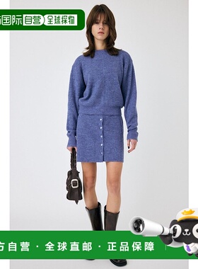 日本直邮MOUSSY MULTIWAY KNIT套装 [MO1164EW034523] 蓝色上衣