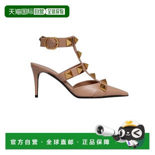Women华伦天奴铆钉 饰钉尖头高跟鞋 香港直邮VALENTINO 23FW
