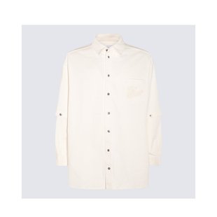 衬衫 男士 OMYD059S24DEN0010202 WHITE 欧洲直邮OFF