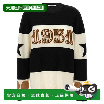 香港直邮MAX MARA 女士针织毛衣 DIRCE008 AW2024 黑色羊绒