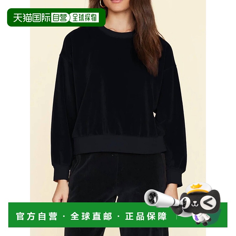 自营 xirena赫胥黎黑色运动衫 美国奥莱直发卫衣