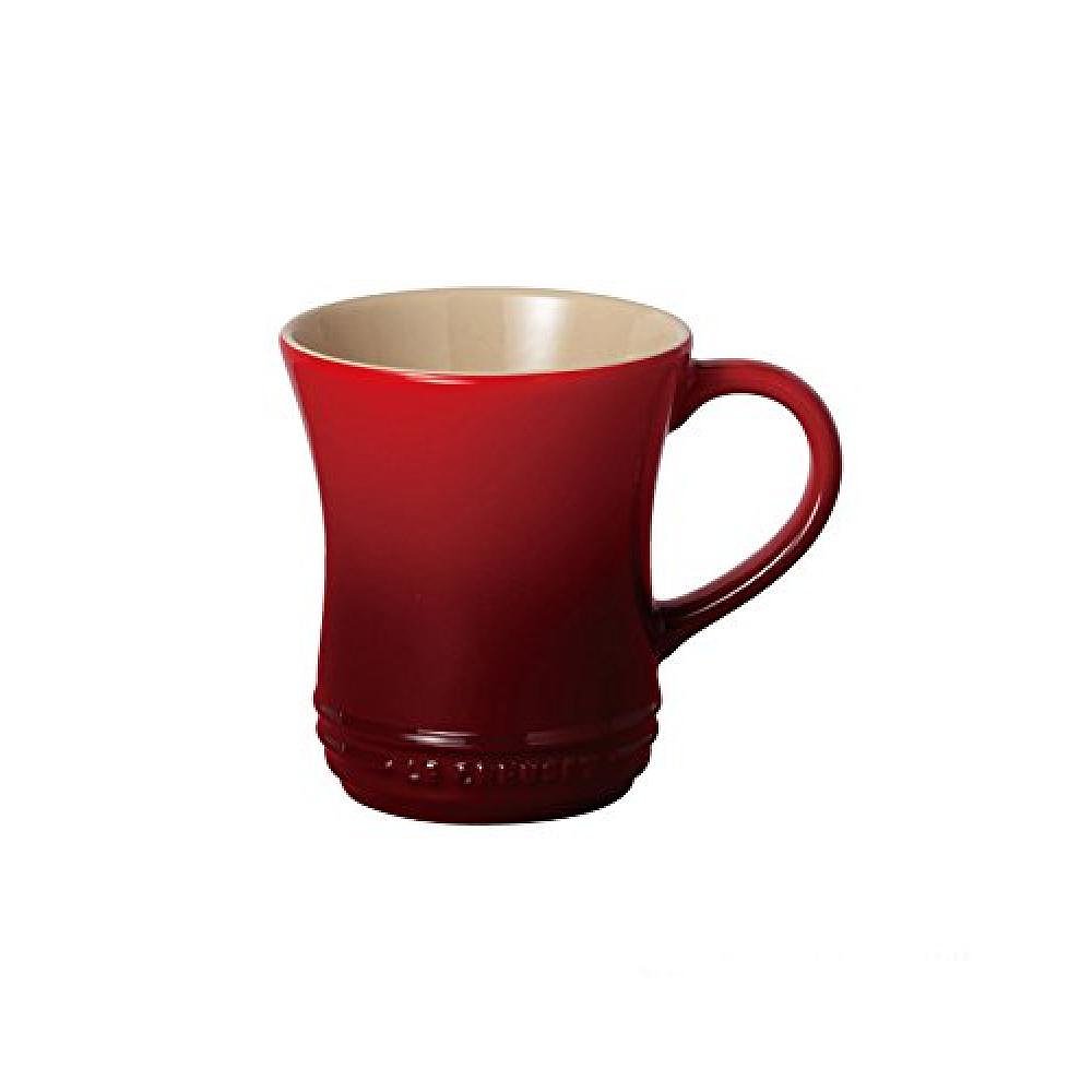 日本直邮Le Creuset马克杯小号280毫升樱桃红耐热性耐冷微波烤箱