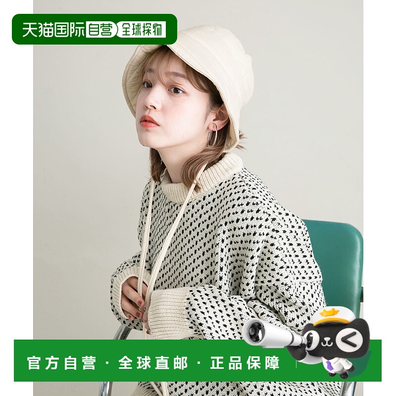 1h可退 日本直邮KBF 女士后抽绳设计巴拿马帽 KB372CA061
