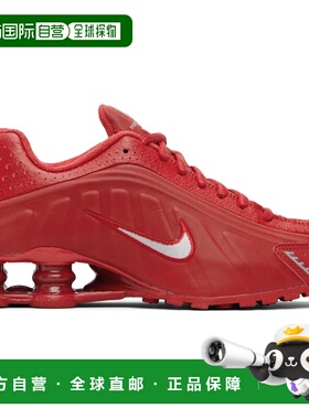 1h可退 香港直邮潮奢 Nike 耐克 男士 红色 Shox R4 运动鞋 IQ060