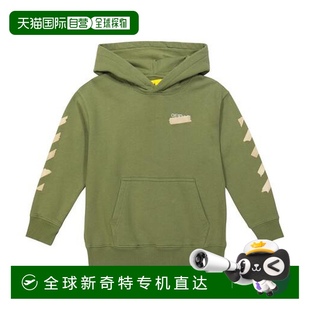 徽标棉质针织 香港直邮OFF 女童 1h可退 ABLOH WHITE VIRGIL