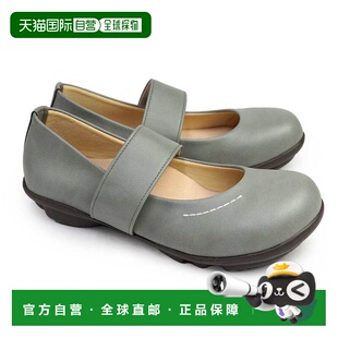 日本直邮Regetta 高跟鞋女士 TB109 纯色圆头易于行走单带鞋 Rege