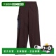 香港直邮a 舒适时尚 cold 男士 1h可退 brown棕色 wall 休闲长裤