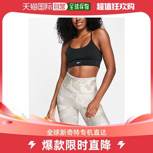 瑜伽印花高腰打底短裤 香港直邮潮奢 女士Reebok 灰色 Reebok