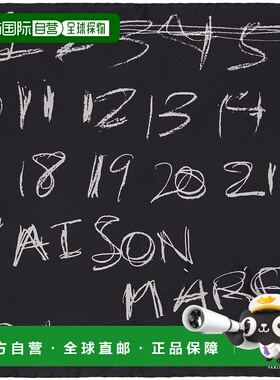 1h可退 香港直邮Maison Margiela 马丁 马吉拉 女士 黑色 Foulard