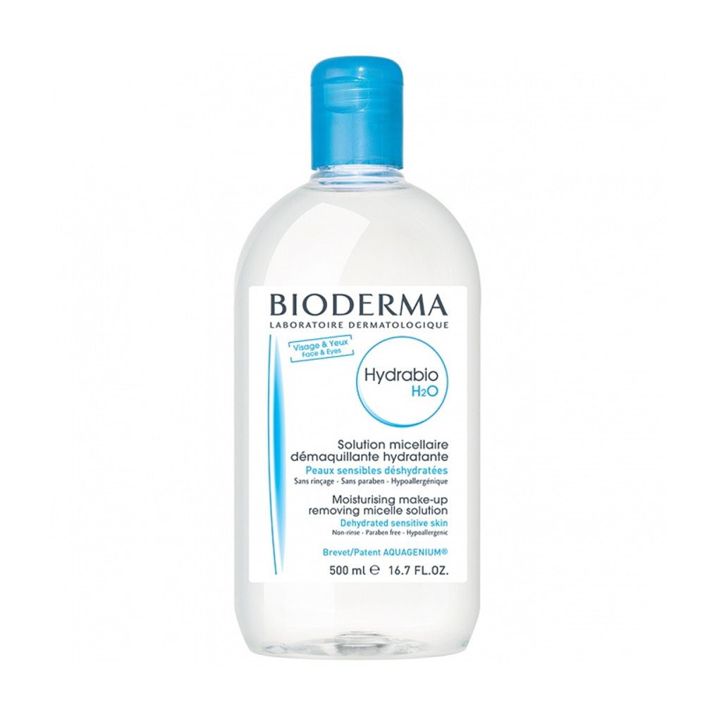 Bioderma/贝德玛润妍系列水润保湿洁肤液卸妆水500ML1-2瓶装