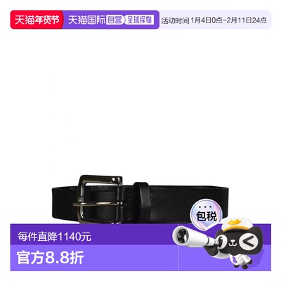 1h可退 香港直邮Givenchy 纪梵希 男士 ceinture N 黑色腰带 cein