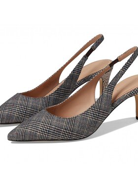 Cole Haan Vandam 露跟高跟鞋 65 毫米 多格纹织物