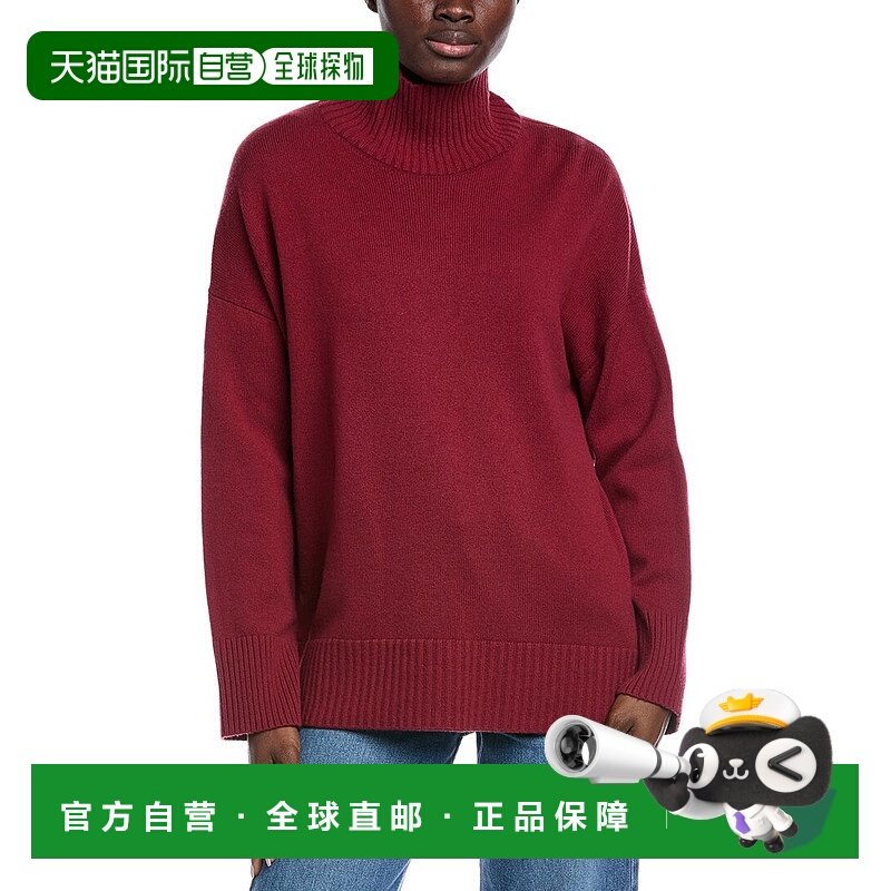 自营Lafayette 148 New York Stand-Collar Cashmere Sweater - r