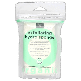 香港直邮Earth Therapeutics，去角质水海绵，长方形，1 块正品