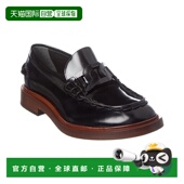 美国奥莱直发单鞋 自营 一脚蹬 皮革乐福鞋 黑色 tod sTOD’s