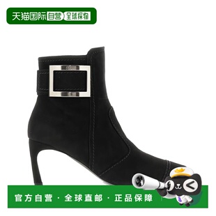 1h可退 香港直邮ROGER VIVIER 罗杰 维维亚 女士 喇叭形短靴 RVW4