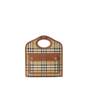 Burberry巴宝莉BurberryBags..LeatherBrown手提包