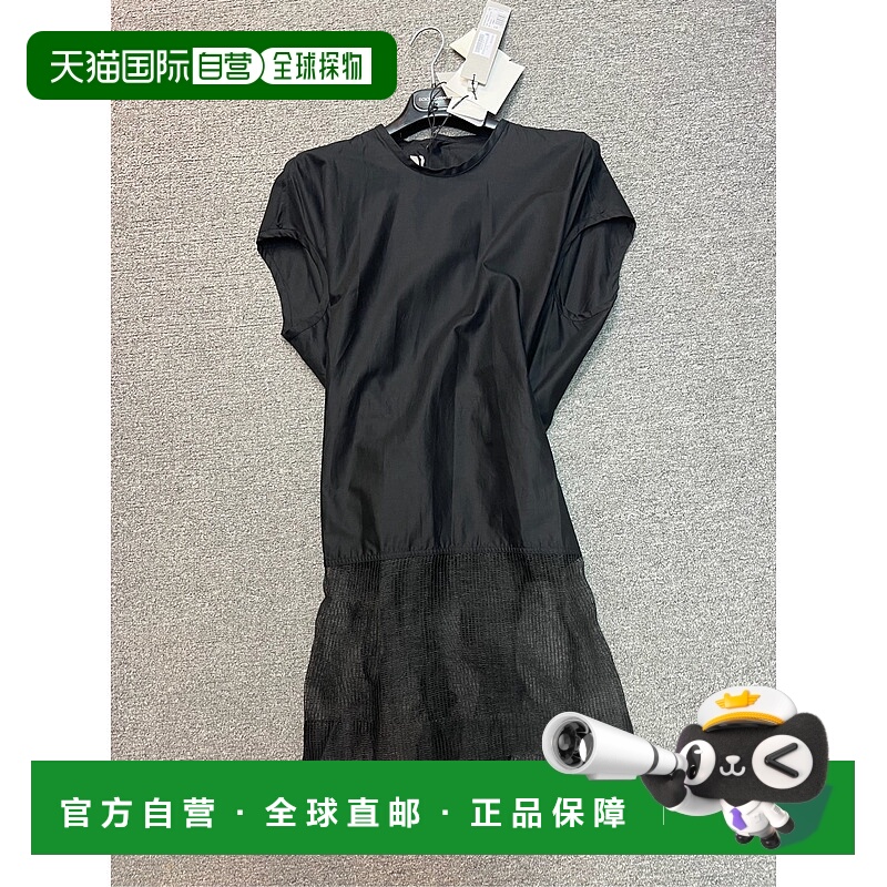 香港直邮RICK OWENS 女士连衣裙 RPS3530MAME09 AW2024 黑色