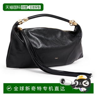 香港直邮潮奢 蔻依 1h可退 Chloe 粒面皮质手提包 女士 Foulard