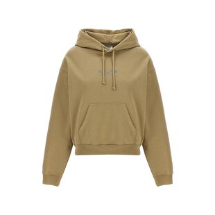 Vetements 维特萌 女士 'Oval Logo' 连帽衫 UA66HD810TTAUPE