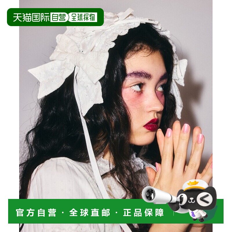 日本直邮Candy Stripper 男女同款 棉质蕾丝蝴蝶结头饰 1263931