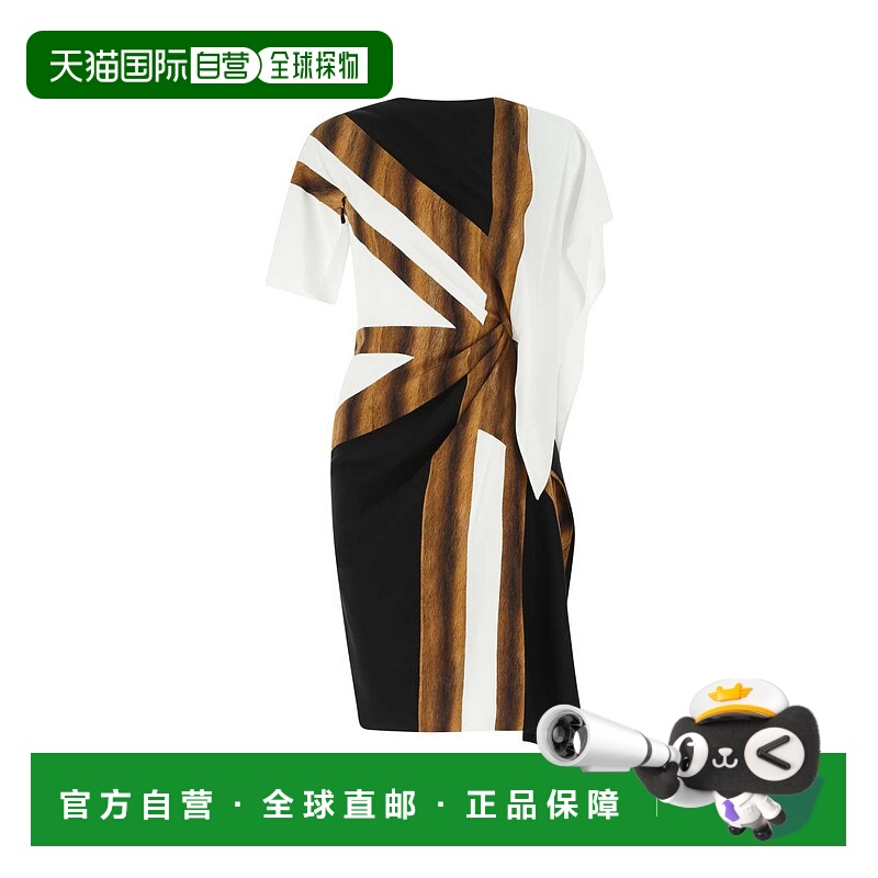 香港直邮BURBERRY 女士连衣裙 8046799A1189 AW2021 黑色 GIUBBIN