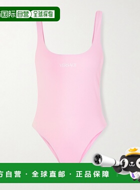 1h可退 香港直邮versace 范思哲 女士 嵌花泳衣 10231621A17152